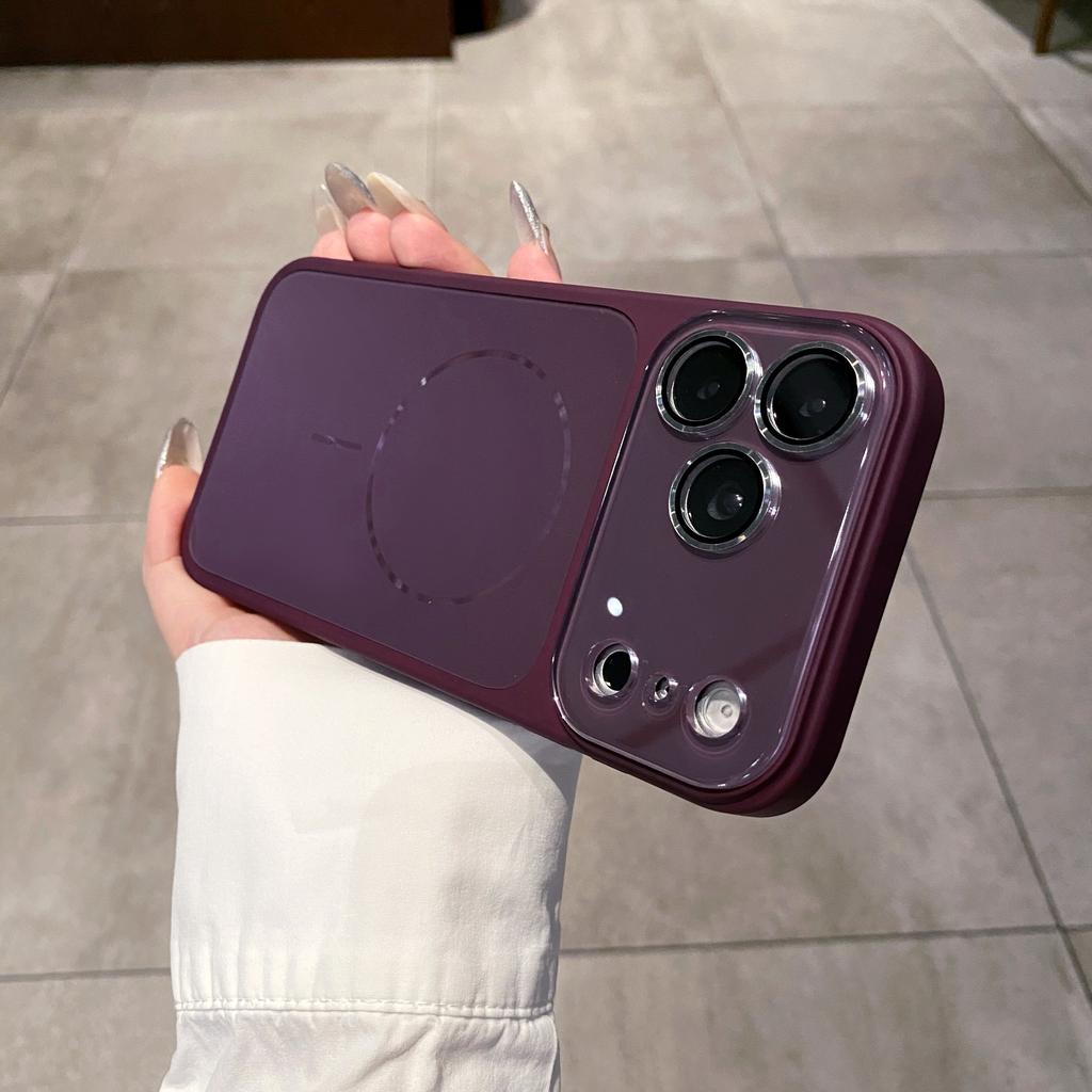 Магнитный чехол из жидкого силикона для iPhone 18 Pro Max 17 16 15 14 13 Pro Plus С защитой от беспроводной зарядки Чехол Funda