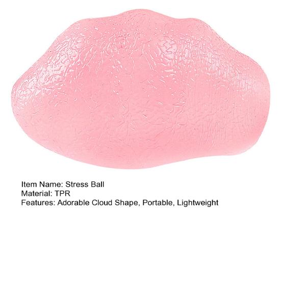 Мяч-антистресс Cloud, снятие тревожности, терапия для рук, реабилитация, сжимаемый мяч, игрушка для детей, подростков, взрослых, переносной мягкий мяч TPR, сенсорная игрушка