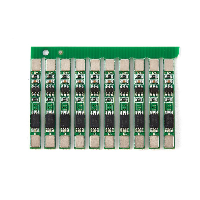 10 шт. 1S 3,7 В 3A литий-ионный Bms PCM плата защиты аккумулятора PCM