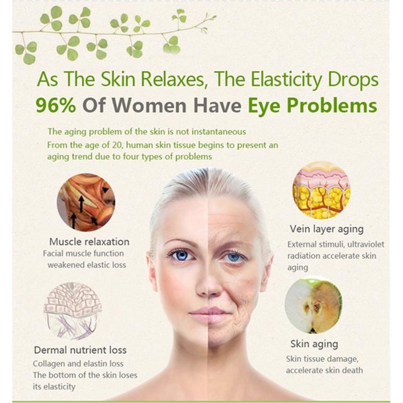 Крем для глаз с красным женьшенем Snail Essence Anti Aging Eye Cream Moisturizer