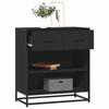 VidaXL Black Buffet 68x35x76 Cm Engineered Wood, Storage Cabinet, Entryway Furniture, Accent Furniture, Furniture of 848984