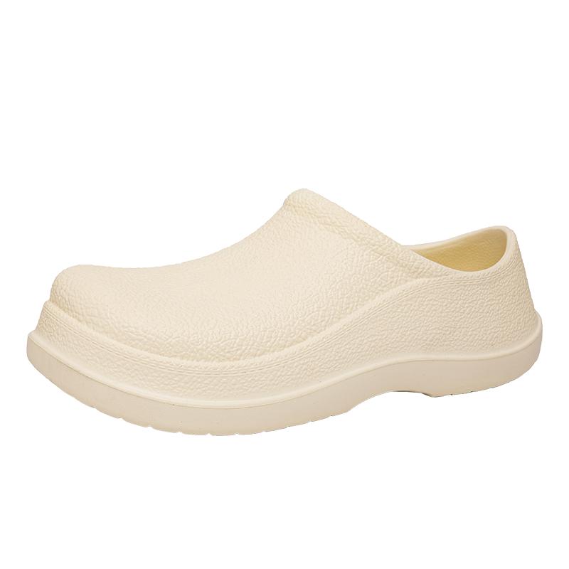 Fashion New Large Size Men's Waterproof Non-slip Chef Shoes Thick Soles Comfortable Fashion Leisure Sports Beach Shoes