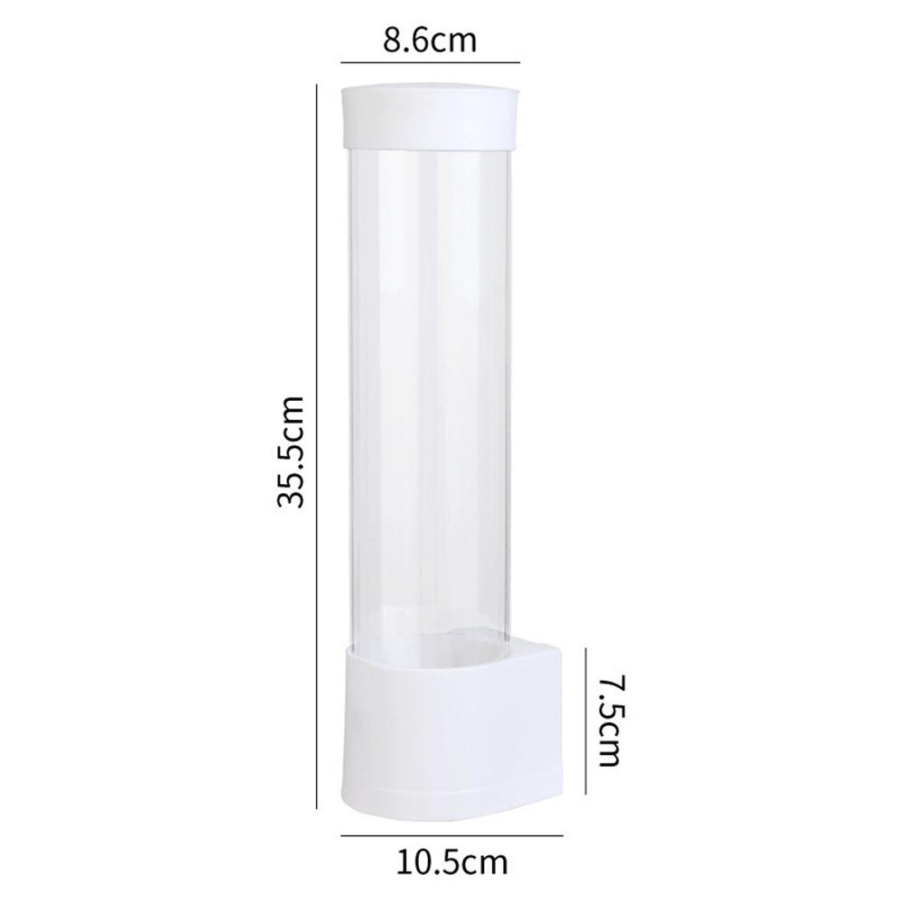 Одноразовые бумажные стаканчики, держатель для пластиковых стаканчиков для диспенсера воды, настенный автоматический стеллаж для хранения стаканчиков, контейнер для стаканчиков