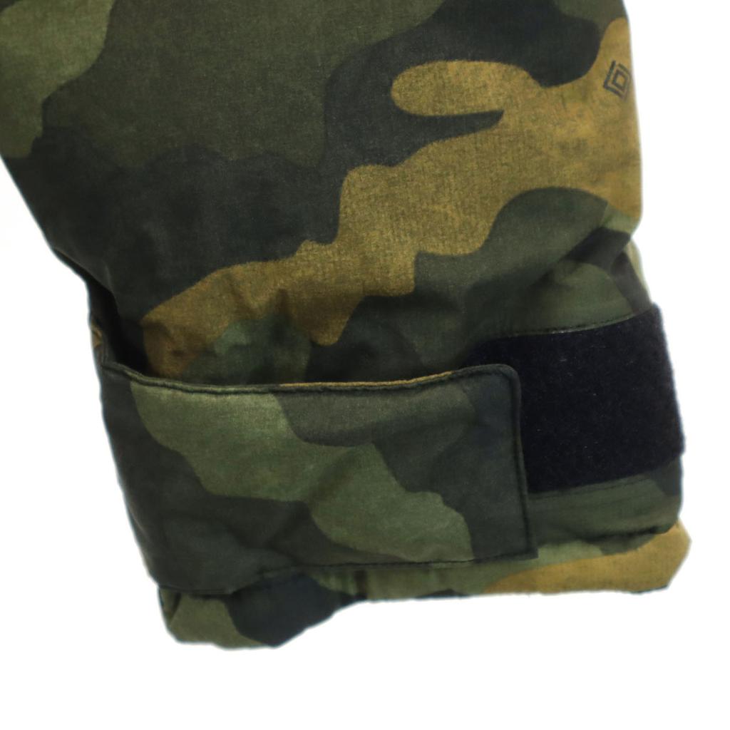 Unused THE NORTH FACE Camouflage Novelty Windstopper Brooks Range Light Down Parka Men's Used