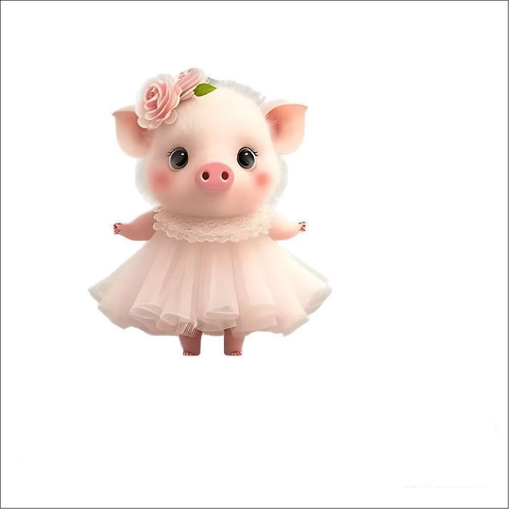 Брелок в форме поросенка, акриловое украшение для рюкзака, подвеска для интерьера автомобиля, украшение для дома