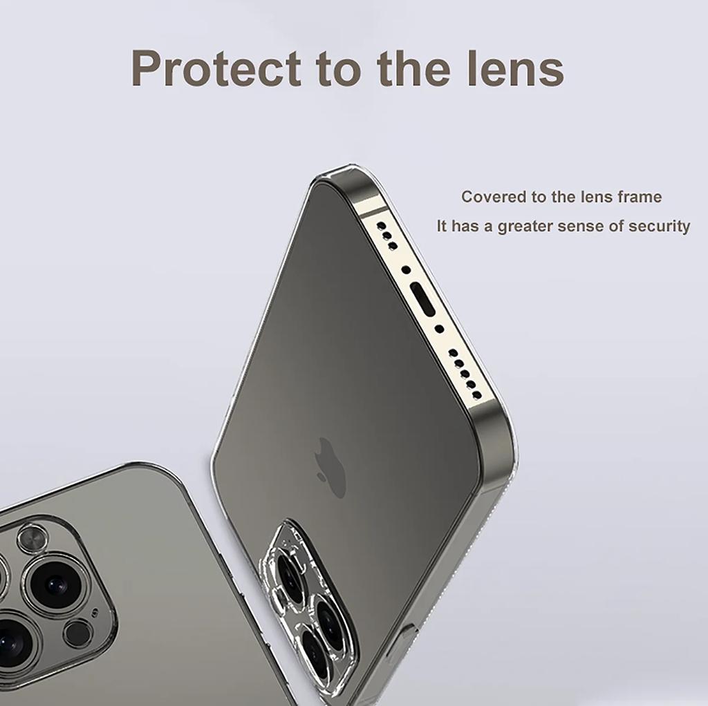 Кристально чистый чехол для iPhone 14, 12, 13, 15, 11 Pro X XS Max 8, 7 plus, ультратонкий защитный силиконовый прозрачный мягкий чехол