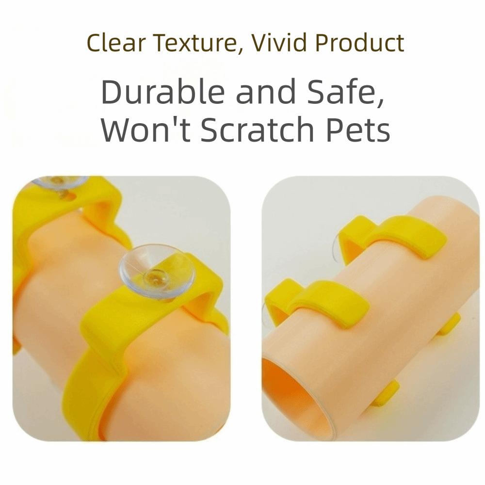 with Suction Cup Reptile Shelter Realistic Hidden Cave Shelter Aquarium Decoration