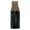 Kozuchi Black Split Leather Cutter Case with Replacement Blades, Embossed, SI-08