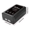 Efficient Lithium Battery Charger 2S 3S Compatibility Separate Balance Port Prolongs Battery Service Black Design