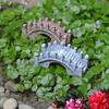 2 Pc Mini Bridge Miniature Landscape Fairy Garden Terrarium Decor Tool Garden Crafts