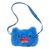 Ugly Cute Tooth Monster Plush Crossbody Bag With Chain Strap Funny Cartoon Animal Shoulder Purse For Girls