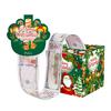 Christmas Money Box Pull-out Cash Gift Box DIY Holiday Money Gift Box with Transparent