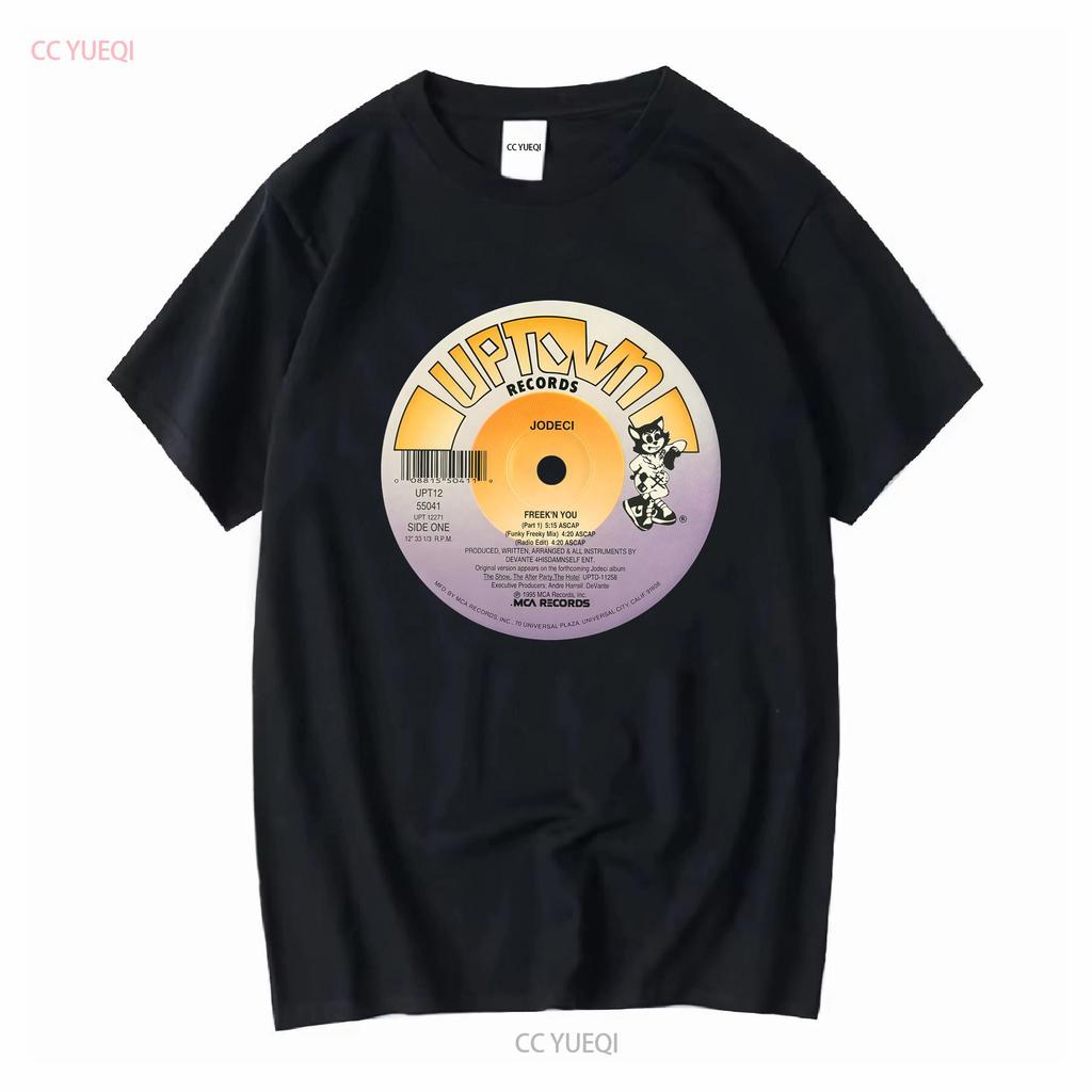 Uptown Records Jodeci Freakn You 90s RnB Single Music Softstyle T Shirt vintage Washed Soft Casual designer clothes Stylish
