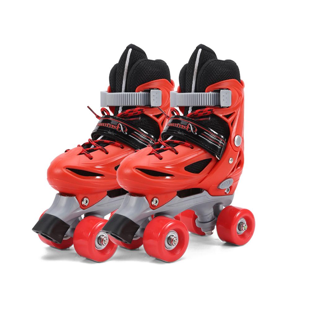 Breathable Skating Shoes Kids Beginner Roller Skating Shoes Stable Children Skates Adjustable Szie