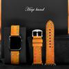 Подходящий ремешок для Apple Applewatch Iwatch8/7/6/Se Кожаный верхний ремешок Мужской и женский