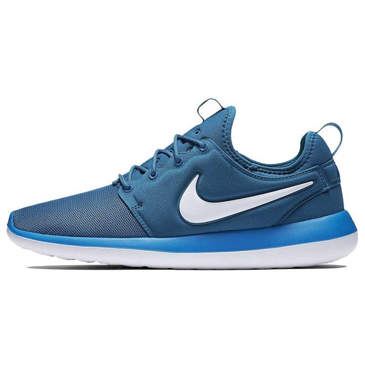 Nike Roshe Two Минималистичные Уютные Низкие Кроссовки Ретро Синие 844656-402