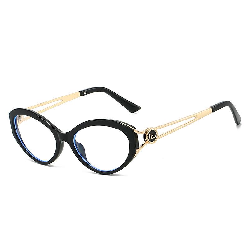New leopard print retro small frame nerd sunglasses advanced sense UV protection fashion trend sunglasses