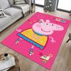 1pc Peppa Pig Fun Stars Carpet for Playroom Bedroom Living Room Sofa Home Decor,kids Game Area Rug Non-slip Floor Mat Y723128