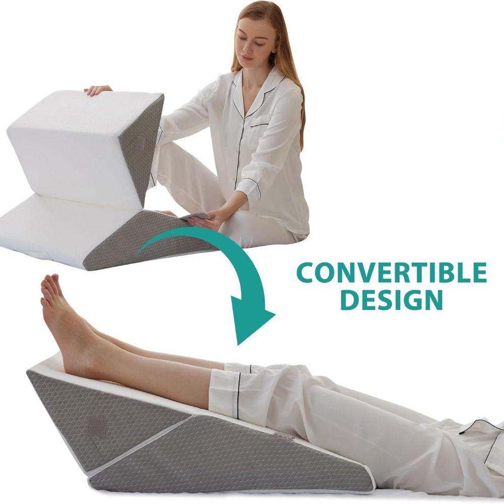 Подушки-клинья из губки Регулируемая наклонная подушка для изголовья Удобная подушка для сна