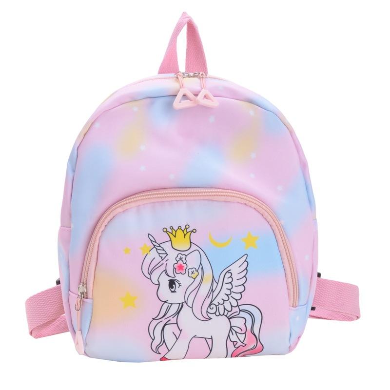Cute Cartoon Boys And Girls Backpack Foreign Style Printing Children'S Backpack Cute Baby Student Schoolbag