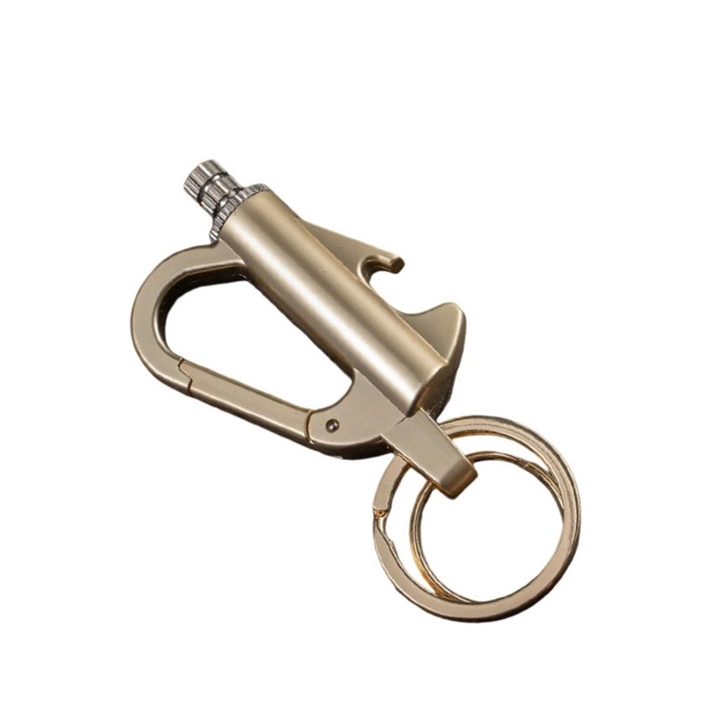 Multifunctional Keychain With 10,000 Matches, Personalized Kerosene Lighter, Beer Opening Pendant, Waterproof Lighter Liquid Capacity 5ml