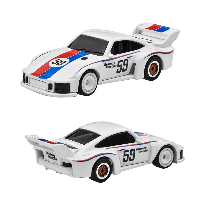 Колеса Hot Wheels) коллекционный набор премиум-класса - Porsche Rennsport [мини-автомобиль 4 шт.] [3 года~] HRT54