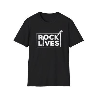 Футболка Rock Lives, Футболка Rock 'N' Roll, Футболка Hard Rock, Футболка с гитарой