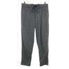 Check Pattern Easy Slacks Pants M Charcoal Gray Men's Used