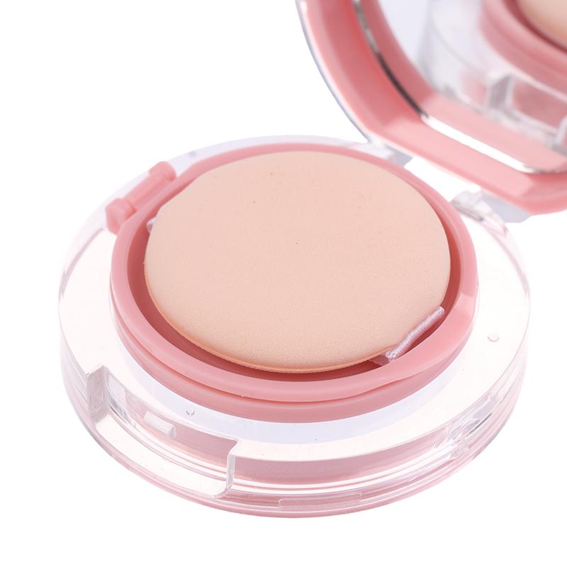 Pink Mini Air Cushion Foundation Diy Box Empty Puff Box With Mirror For Bb Cream Cosmetic Container Makeup Case Skin Care