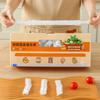 Одноразовый набор пленок для накрывания пищевых продуктов Утолщенный набор пищевой пластиковой пленки Пленка для сохранения свежести Эластичный край Пленка для сохранения свежести