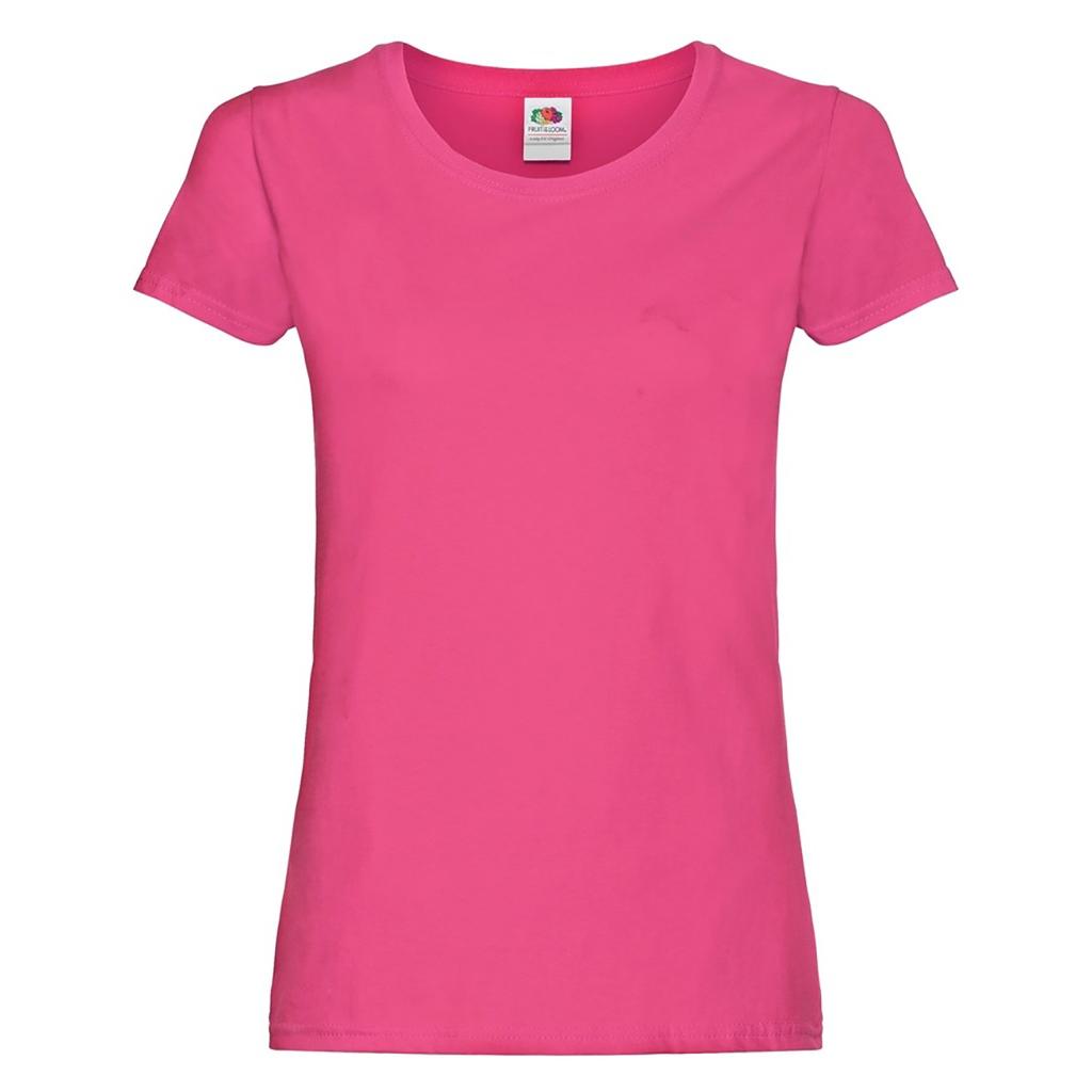 FRUIT OF THE LOOM Womens/Ladies Lady Fit Short-Sleeved T-Shirt