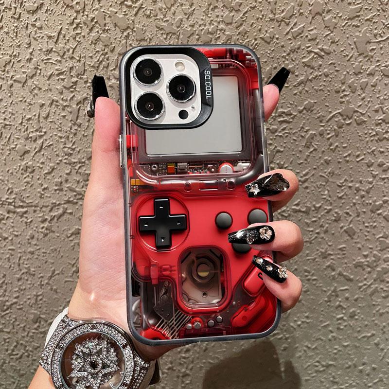 Игровая консоль Технология 2D-печать Чехол для телефона Для IPhone 11 12 13 Mini Pro Max 14 15 16 Pro Max Plus Ударопрочный Лазерный Задний чехол
