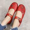Genuine Leather Soft Bottom Women Flats Mother Shoes Comfort Oxford Shoes For Women Shoes Women Loafers Moccasins