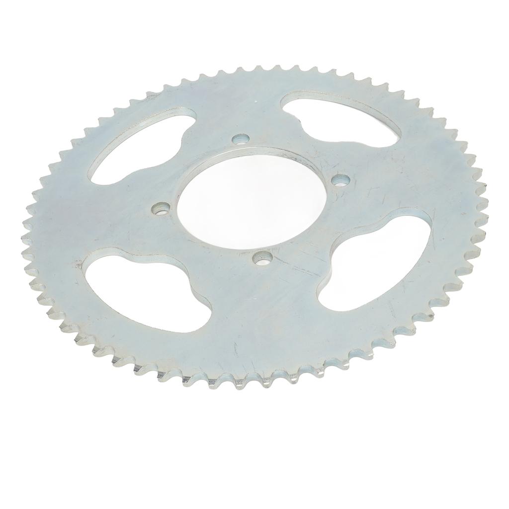 T8F 64T Chainring 54mm 4 Hole Steel Excellent Toughness Motorcycle Sprocket for 47cc 49cc
