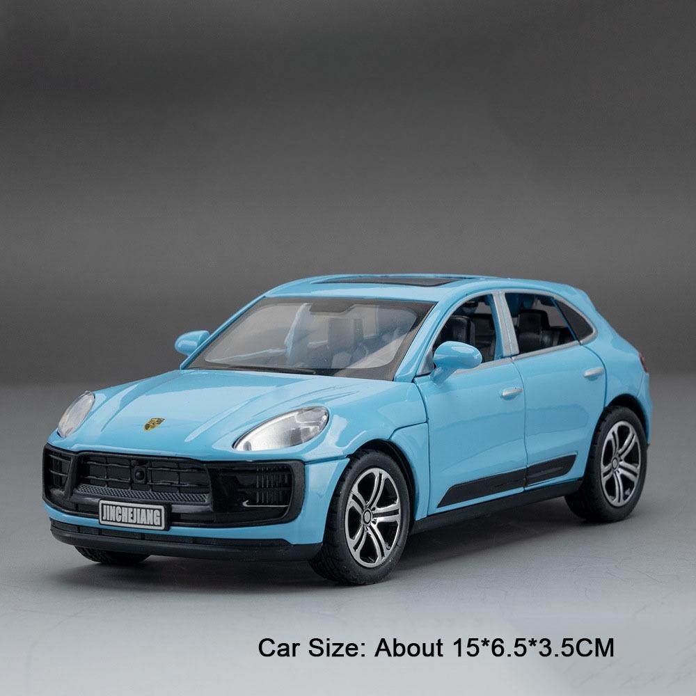 1:32 Scale Panamera Macan Model Car Toy Sound Light Doors Opened Alloy Diecast Sports Cars Models Home Decor Decoration
