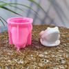 Silicone Crafting Mold Ornaments Moulds Frogs Shape Silicone Sculptures Moulds Figurine Molds Silicone Texture for Craft
