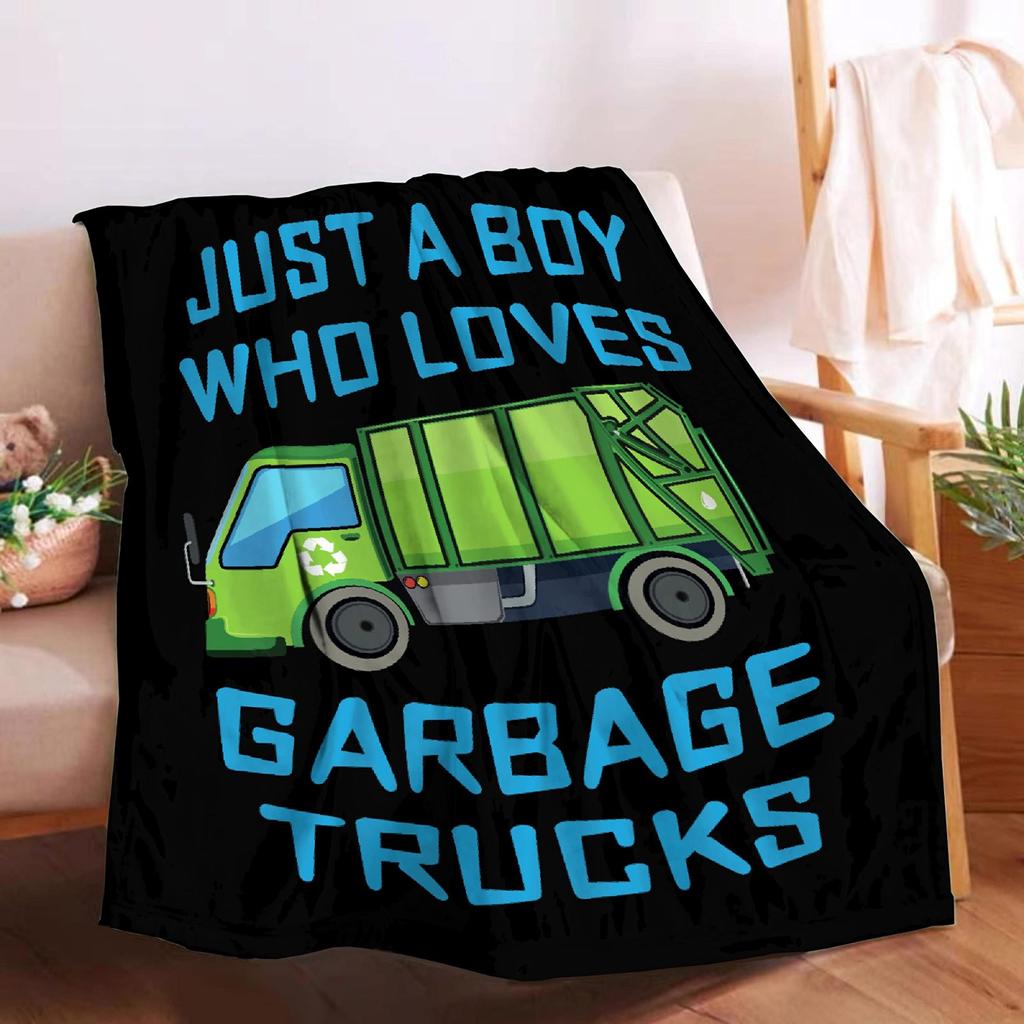 Синий плед Monster Truck Cartoon Cars Flannel Пледы для детей и мальчиков на все времена Трек Кровать Диван Одеяло King Queen Size