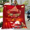 New Christmas Blanket,Flannel Blanket Throw Blanket,Christmas Decoration Warm Blanket for Living Room Bedroom Beds Sofa Gifts