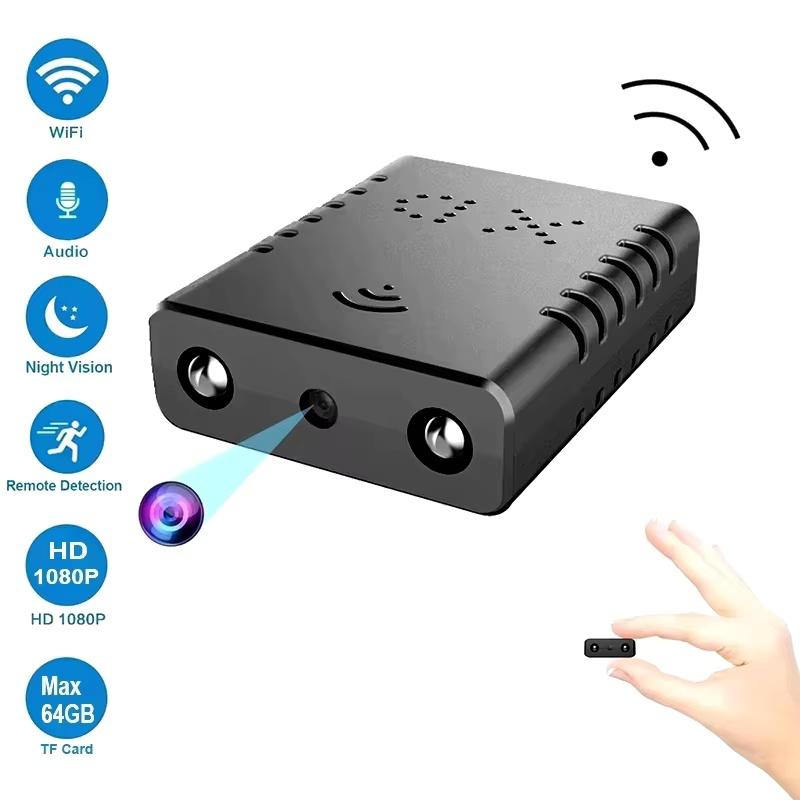 Мини-камера XD Full HD 4K WiFi Ночное видение Удаленный мониторинг безопасности Защита дома Водонепроницаемый видеорегистратор