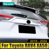 ABS Автомобиль Задняя верхняя крышка багажника Облицовка багажника Полоса багажника Наклейка для Toyota RAV4 XA50 2019 2020 2024 2024 2024 2024 Гибрид