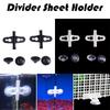 Useful Sucker Plastic Fish Tank Separate Tool Divider Sheet Holder Suction Cup Aquarium Accessories