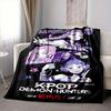 1pc KPOP Demon Hunters Flannel Blanket, Soft Skin Friendly with Digital Printing, Various Sizes Available for Family, Friends, Birthday