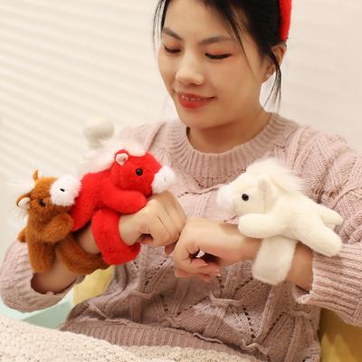 Милый пони хлопающий браслет плюшевая игрушка кукла пони кукла для детей компаньон успокаивающая кукла