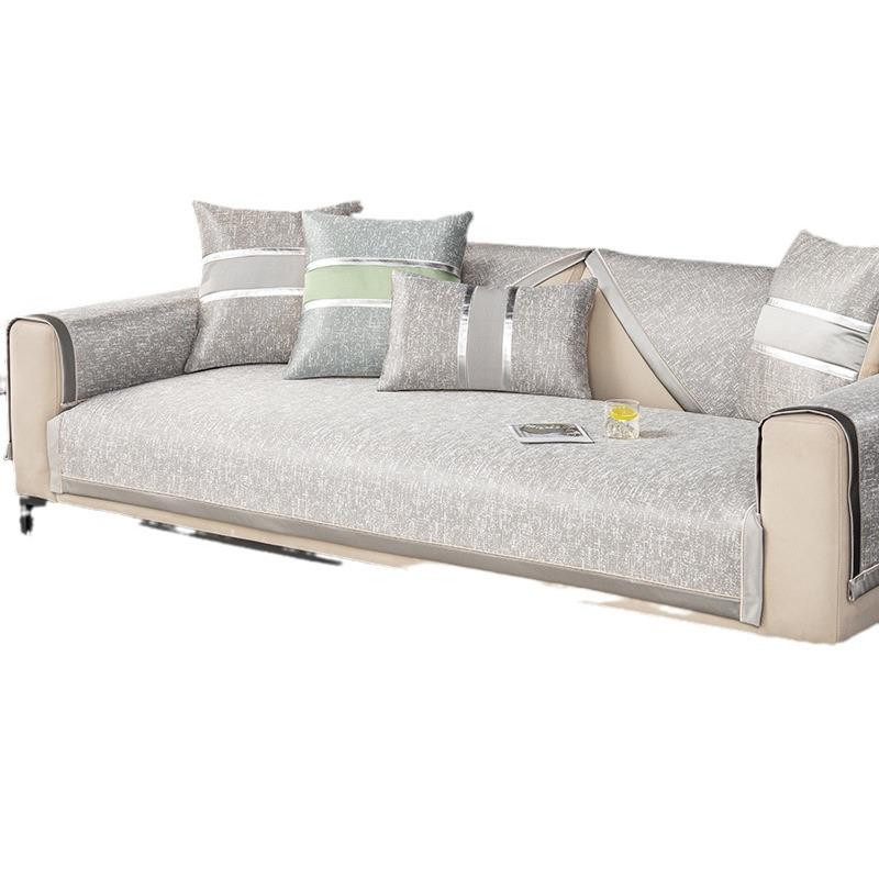 Ice Silk Cold Sofa Cushion Summer New Mat Seat Cushion Non-Slip Summer Cool Cushion Sofa Cover Cloth Towel