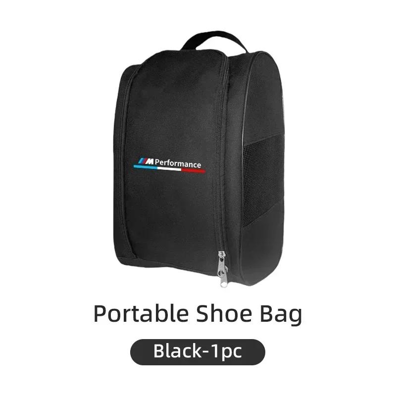 -Car Sneaker Storage Bag Travel Outing Shoe Storage Tools For BMW M Performance E46 E90 E60 F30 F10 E39 E36 F20 E87 E90 G60