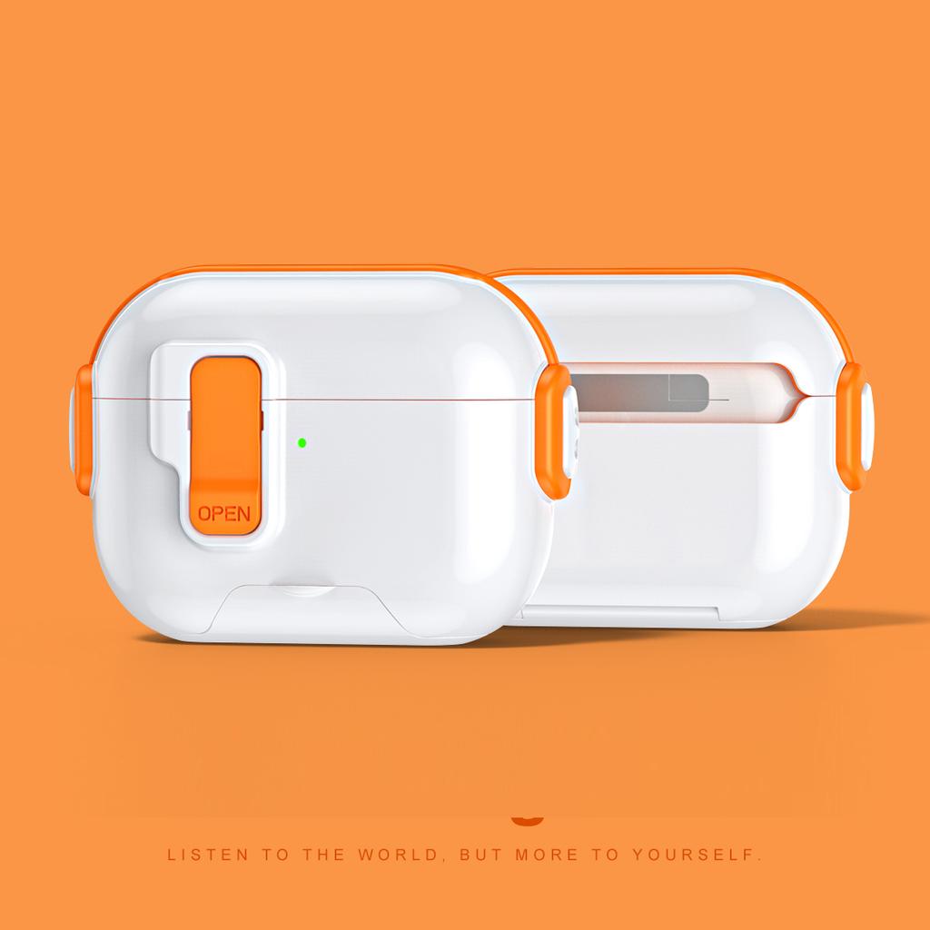 Чехол для AirPods Pro 3 с функцией подставки для телефона, защитный чехол из ТПУ и ПК для TWS-наушников
