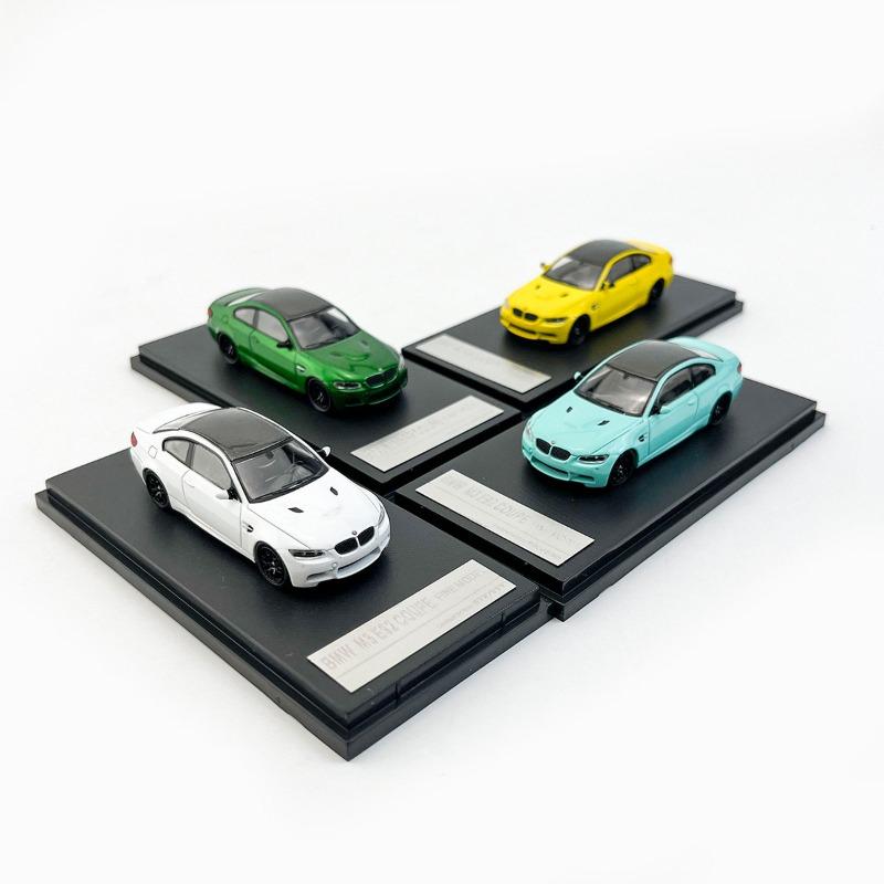 FINE MODEL 1:64 BMW M3 E92 Simulation Die Casting Alloy Car Model Collection Desktop Ornament Boy Toy Birthday Gift