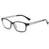 Square Nearsighted Glasses Sun Gray Prescription Eyeglasses 0 To -6.0  Blue Light Glasses Fashion Plastic Black Gray Frame