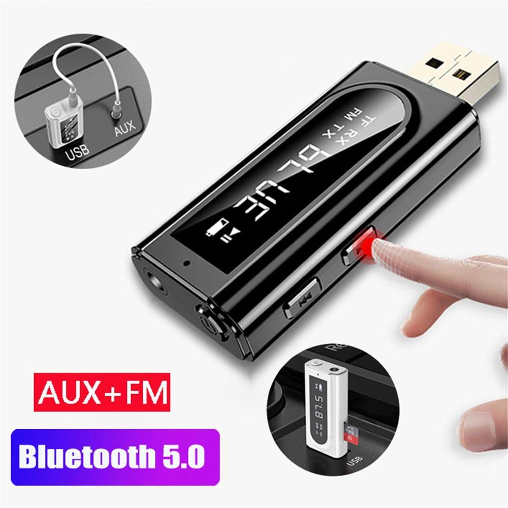 MP3-плеер Bluetooth-приемник Bluetooth-передатчик FM-передатчик Приемник Bluetooth 5.0-адаптер