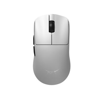Беспроводная игровая мышь ATK Blazing Sky F1 Extreme White, легкая, 35 г, низкая задержка, совместимая с частотой 8000 Гц, датчик PixArt PAW3950Ultra, до 60 часов